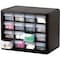 Akro-Mils Storage Cabinet with 16 Drawers, Polymer; Plastic, 6.4" W x 8.5" H x AKM10116 - alternate 2